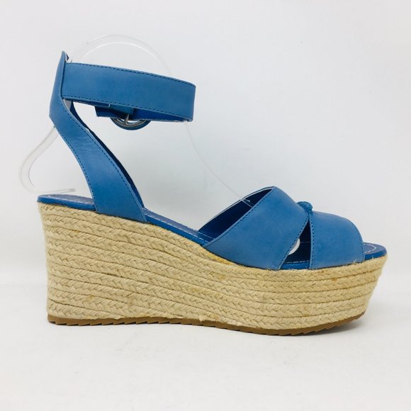 Alice Olivia Roberta Espadrille Wedges Umbrella Bl - Picture 9 of 12